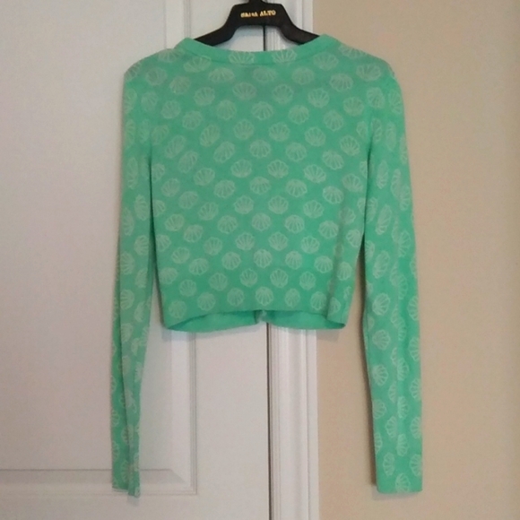 Disney Little Mermaid Cropped Cardigan - Picture 2 of 4